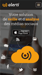 Mobile Screenshot of fr.alerti.com