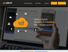 Tablet Screenshot of fr.alerti.com